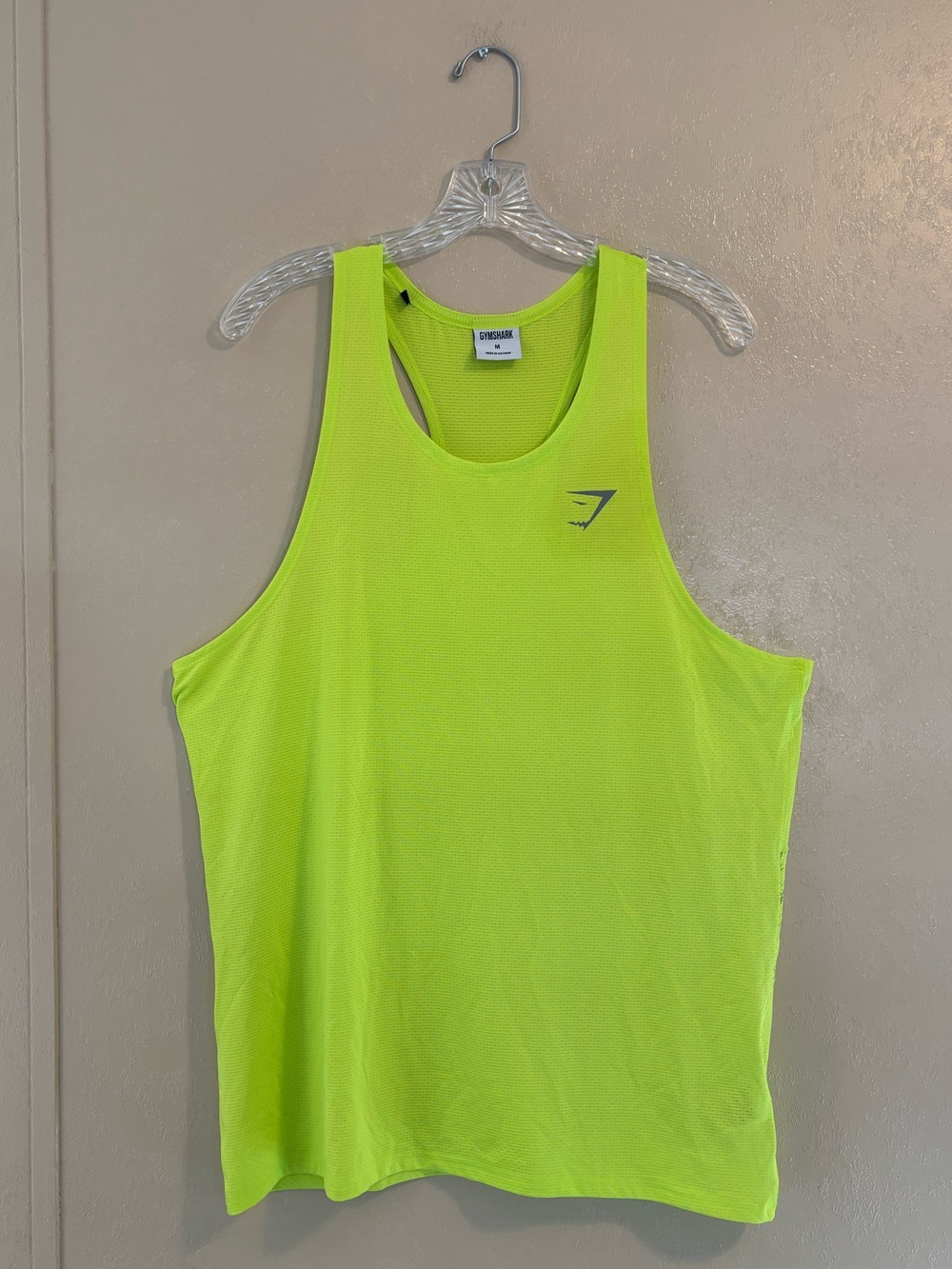 Gymshark men’s Speed Tank sz M